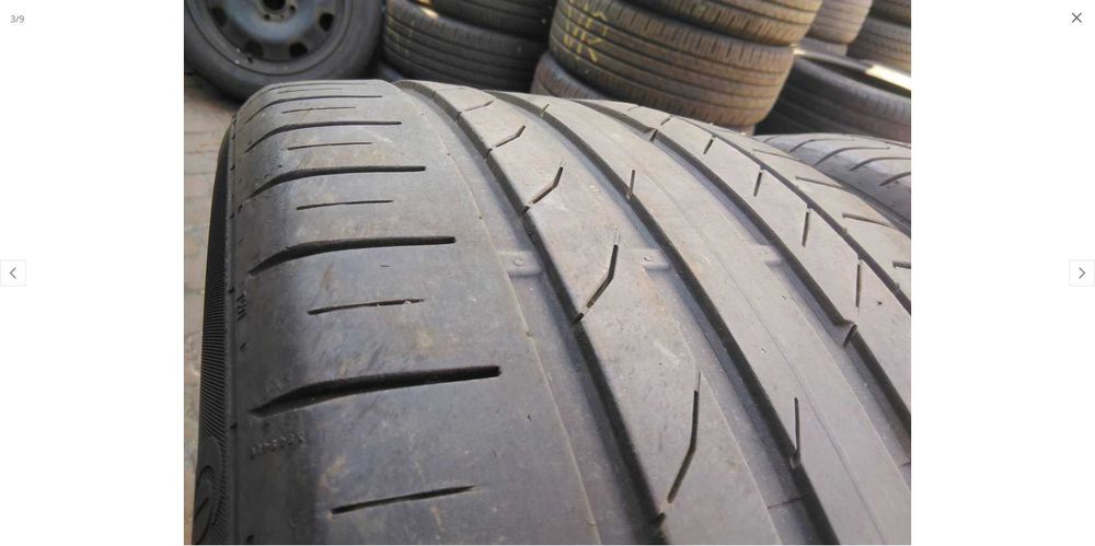 2x Continental ContiSportContact 5 255/40 R20 5,9-6,4mm