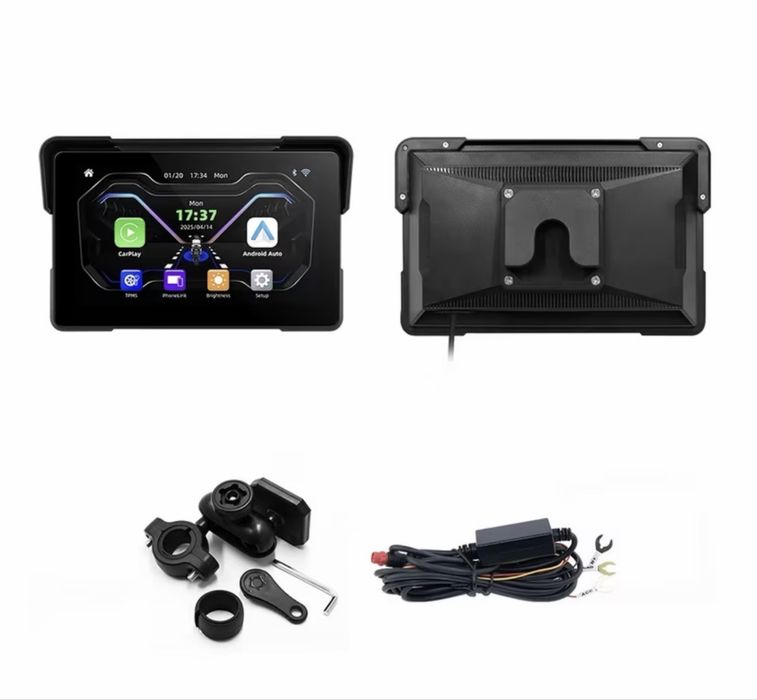 Ecrã CarPlay / Android Auto para Moto – Novo