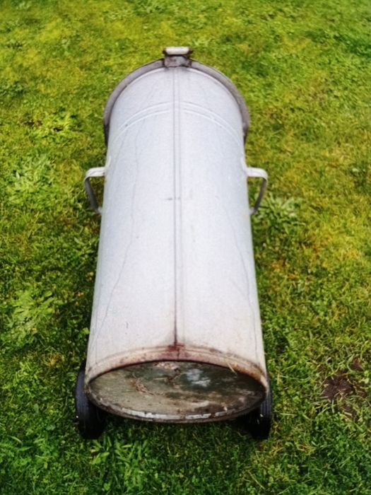 Pojemnik Metalowy na kółkach 120L