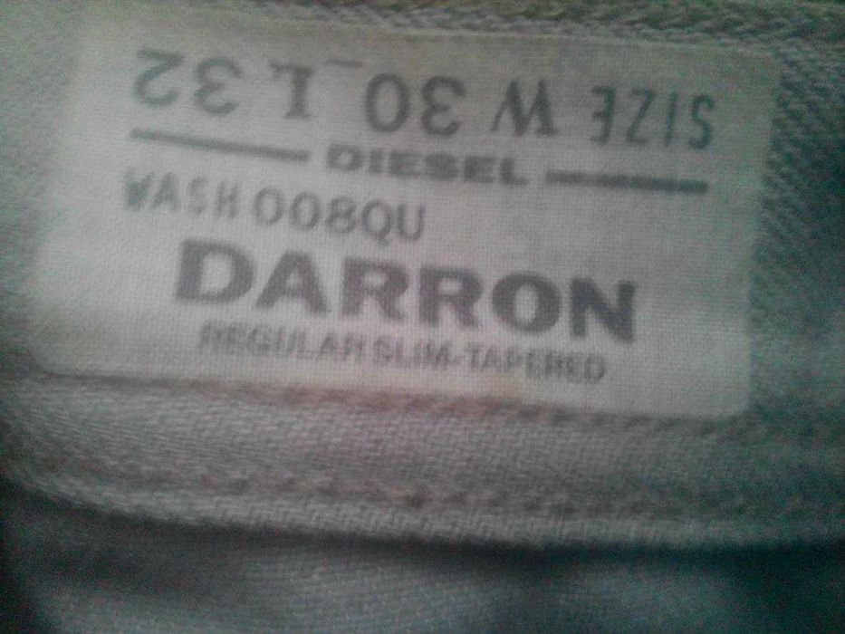 Мужские узкие летние джинсы Diesel Darron оригинал