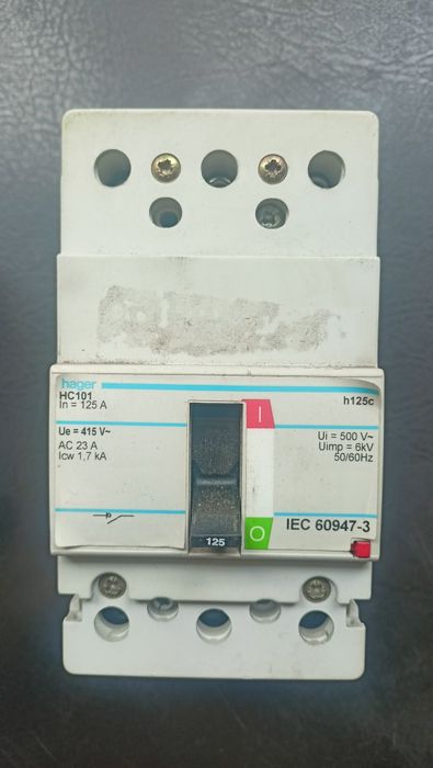 Wyłącznik mocy Hagera 125A