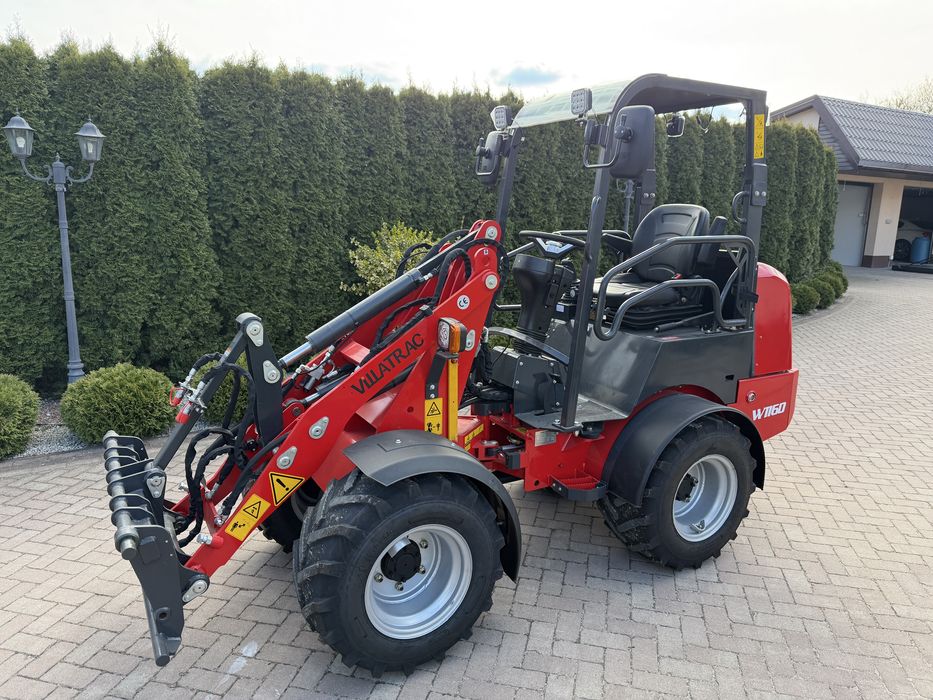 NOWA Mini ładowarka Villatrac W1160 Perkins/Rexroth/wąska/duży udźwig