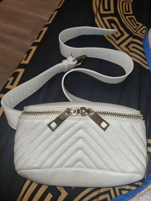 Śliczna włoska skórzana nerka BORSE  IN PELLE.