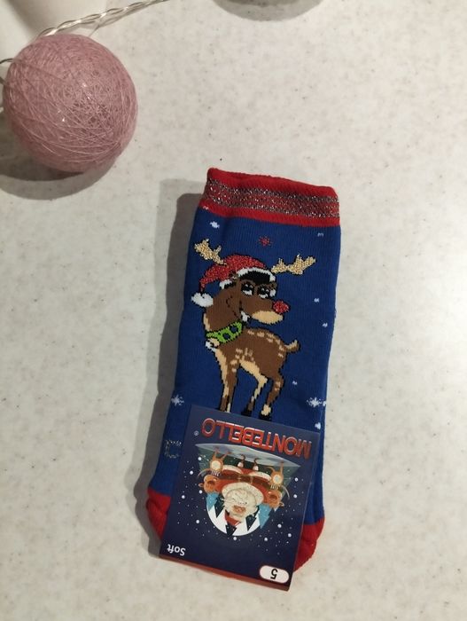 Носочки новорічні носки для дітей дорослі носочки теплі