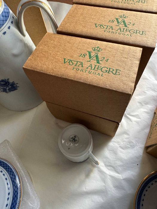 Conjunto de chá e café - Vista Alegre
