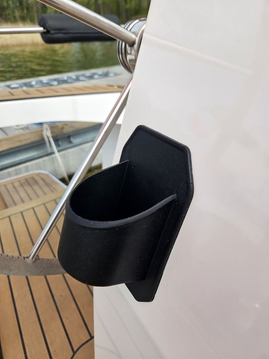 Uchwyt na puszkę/napój/kubek. Cup Holder silikonowy. Do łódki, jachtu