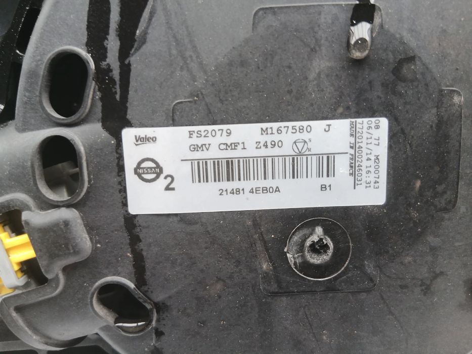 Termoventilador / motoventilador NISSAN Qashqai II (J11)