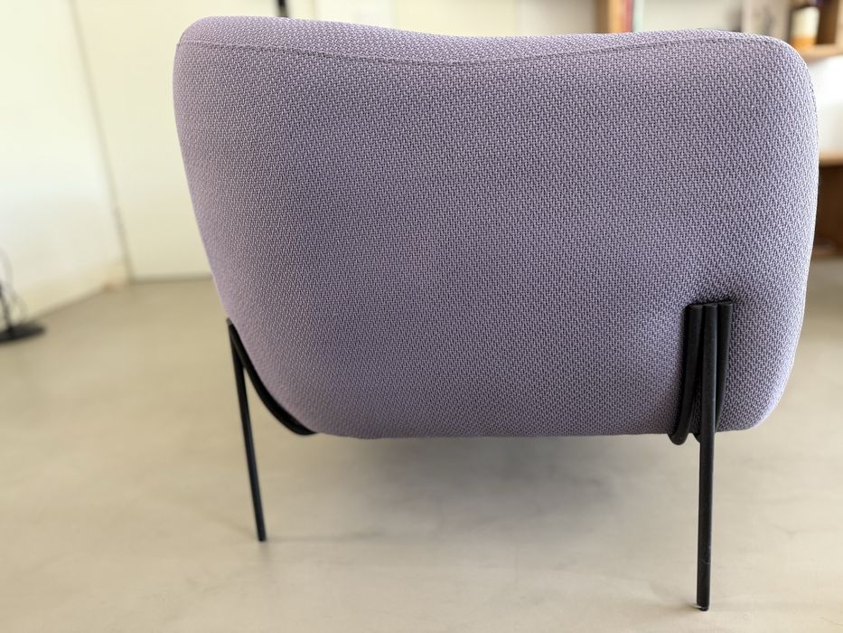 Cadeirão / poltrona / sofá de design roxo