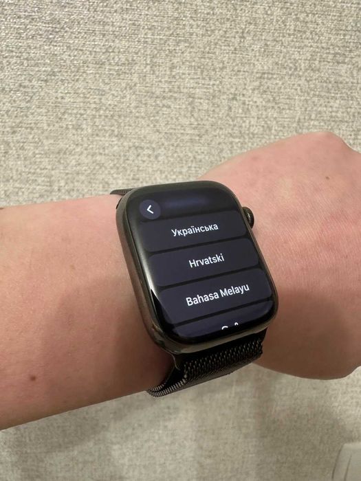 Apple Watch Series 9 GPS + LTE 45mm Graphite Stainless Steel