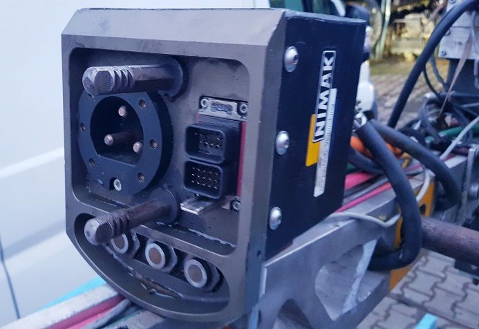 Zgrzewarka punktowa NIMAK w pełni sprawna przewody miedź 330mm