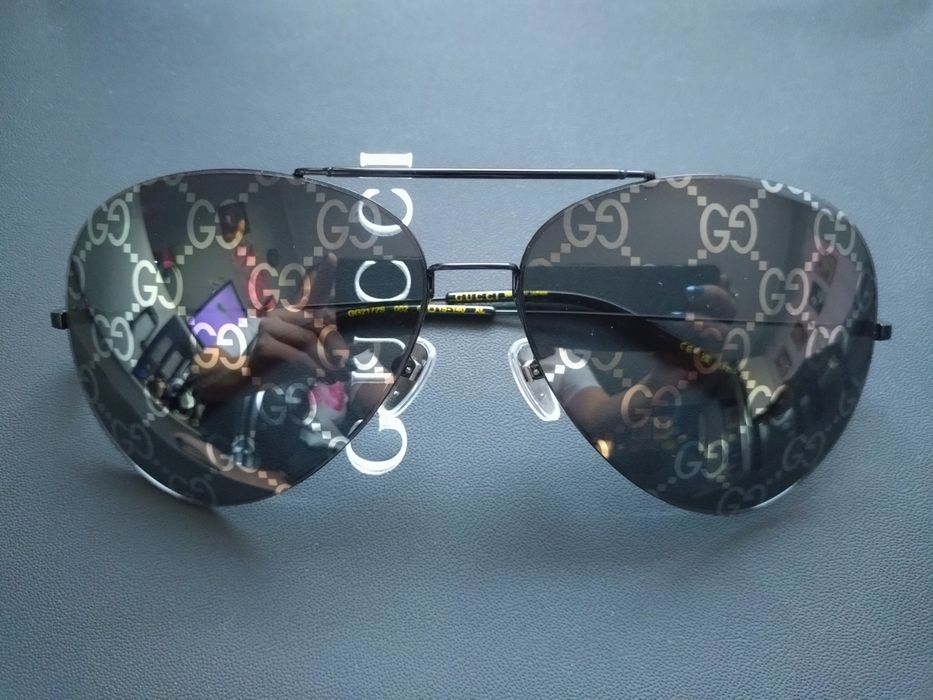 Okulary przeciwsłoneczne Gucci Pilot