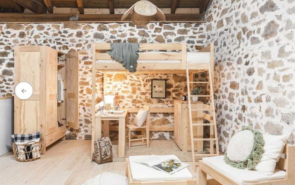 Cama alta para criança, adolescente ou jovem