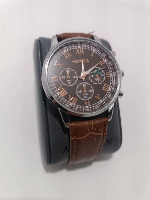 GENEWA męski zegarek kwarcowy – elegancja i sport