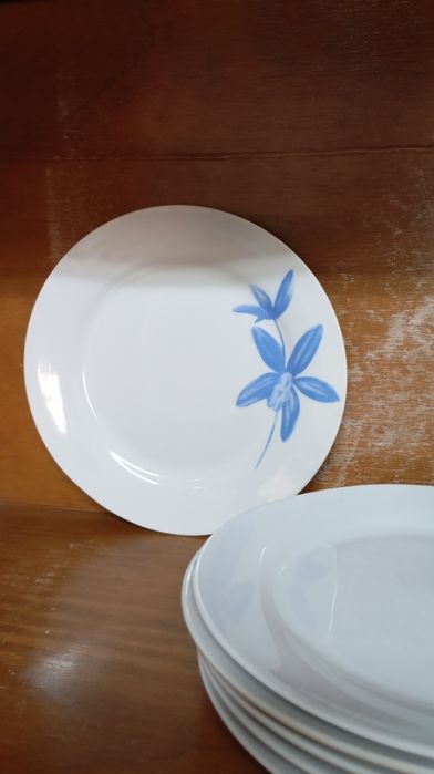 Conjunto 6 pratos de sobremesa