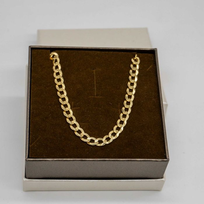 Złoty łańcuszek 585 21,37 gram 60cm Pancerka PEŁNY NOWY WYSYŁKA GRATIS