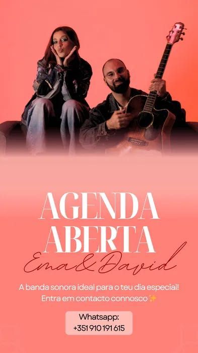 EMA&DAVID | Música ao Vivo | Duo Acústico