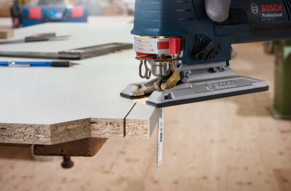 Bosch Komplet 10 Brzeszczotów do Wyrzynarki do Drewna Metalu i Tworzyw