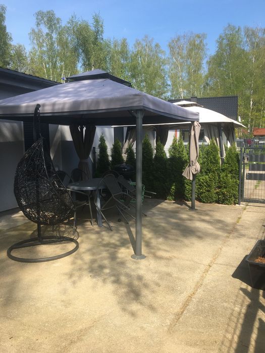 Domki murowane i holenderskie przy wodzie  Rokitki