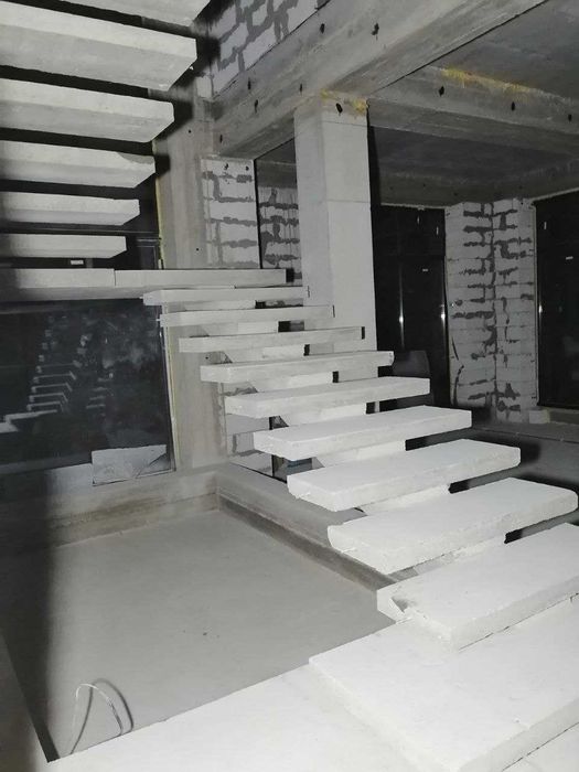 Бетонные лестницы под ключ. Изготовление бетонных изделий. Сходи.