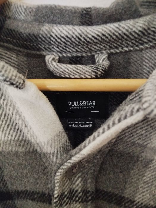 Camisa grossa Pull and Bear