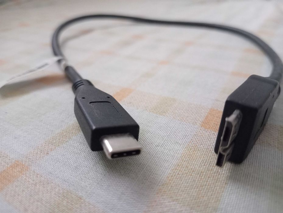 Cabo USB 3.1 GEN 2 3A CM-MICRO B 0,457mts