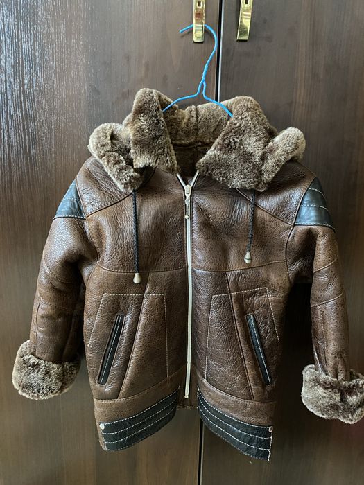 Дублянка шкіряна на 3-4роки