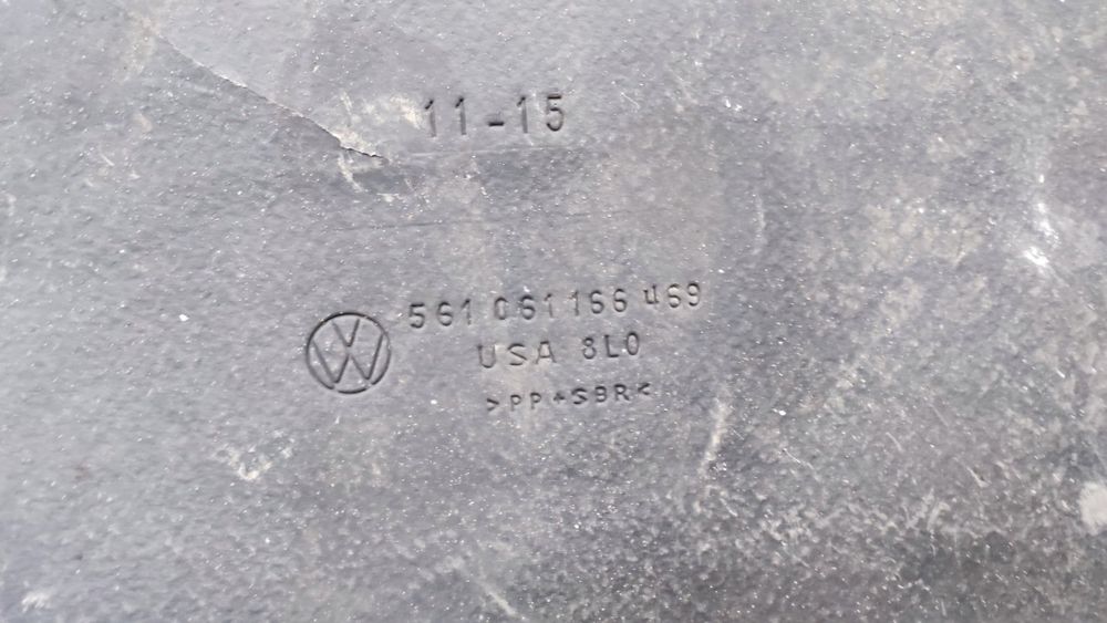 561061166469 Коврик в багажник B7 B8 golf оригінал америка