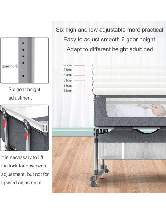 Berço Next to me for Twins