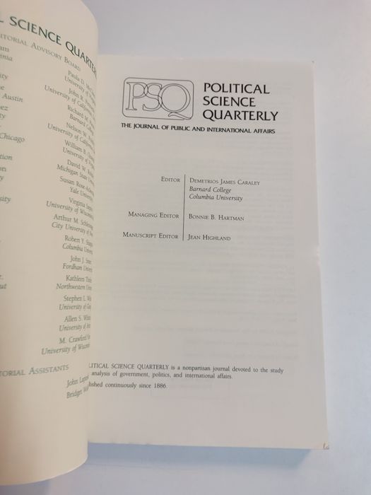 Political Science Quarterly
