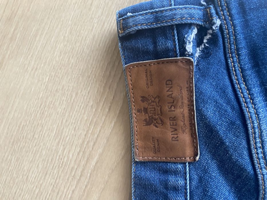 Jeansy River Island skinny 28/32