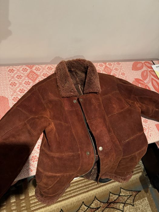 Дубленка мальчика 8-10