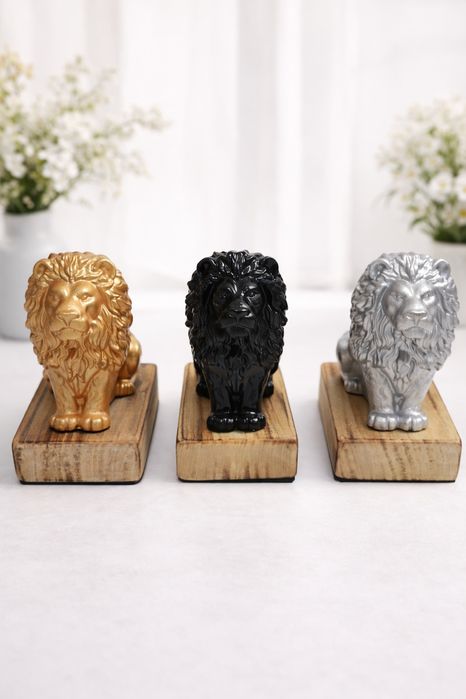 Leões Decorativos Artesanais