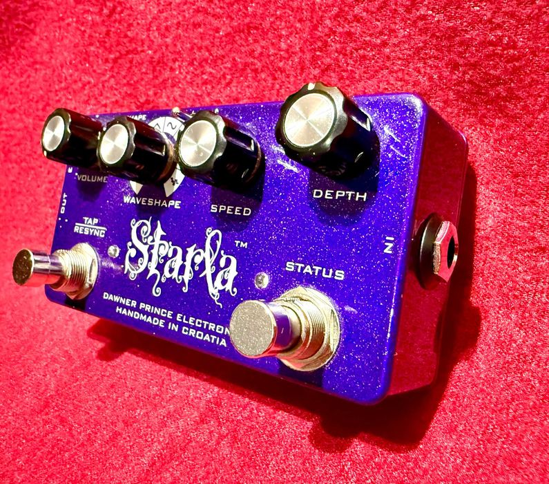 Dawner Prince Starla Tap Tempo Tremolo Pedal Guitarra