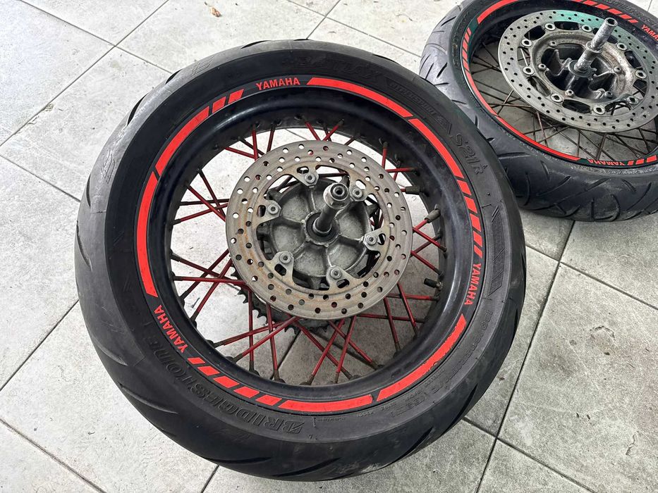 Rodas Supermotard completas Yamaha XT 660 X