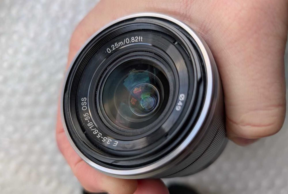 Тільки об'єктив Sony E Mount 18-55 mm SEL1855 3.5-5.6 OSS