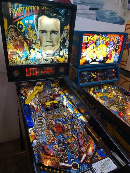 Pinball flipper Last Action Hero
