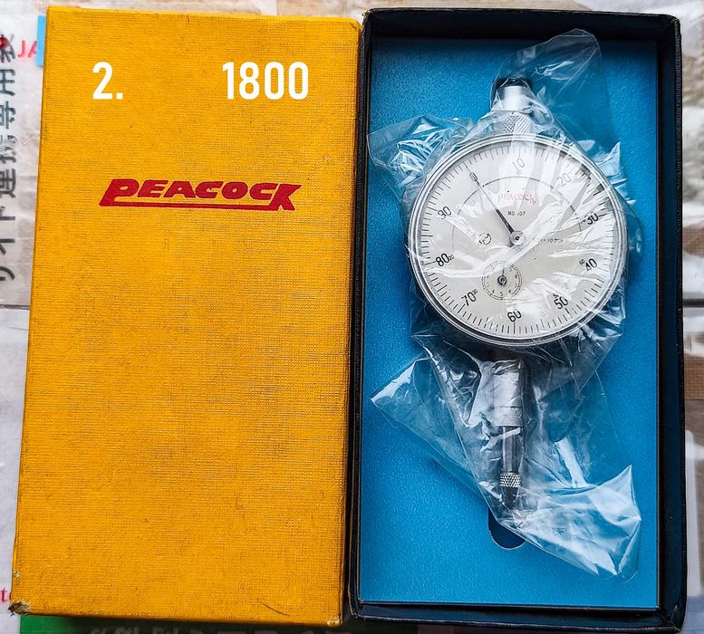 Оригінальний японський індикатор Peacock. Також є Mitutoyo