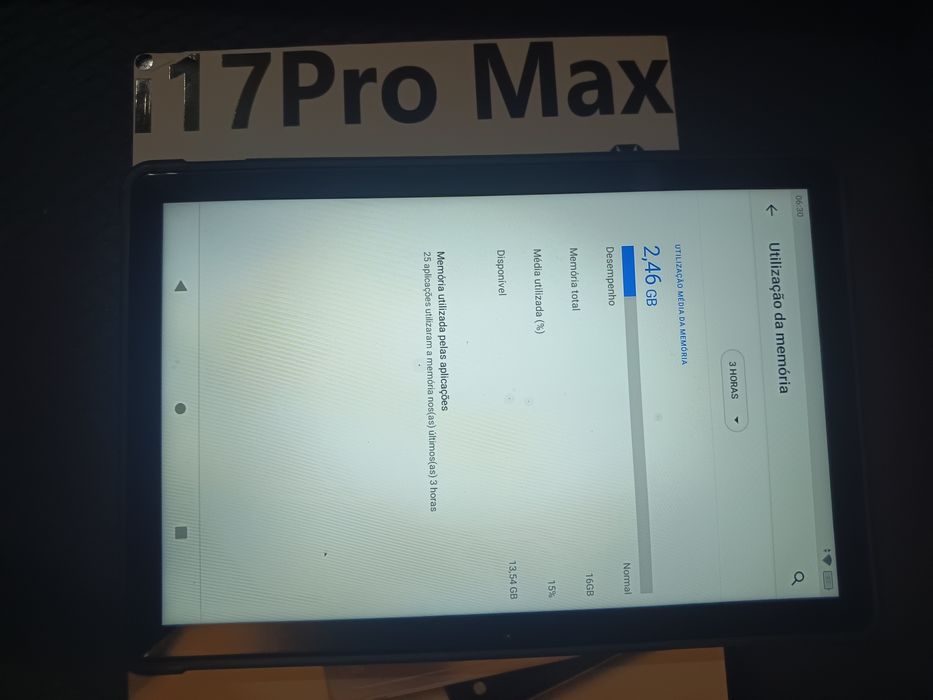 Tablet KINGZONE i17Pro Max de 10.1 polegadas.