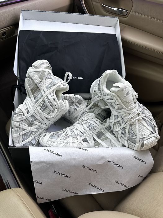 Кросівки BALENCIAGA 3XL EXTREME LACES White 35-44 Люкс Баленсиага