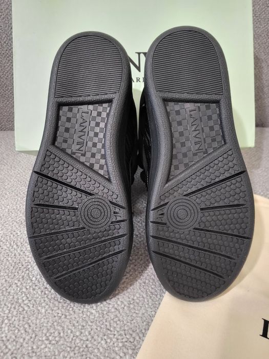 Lanvin curb black, 43 drip, drill