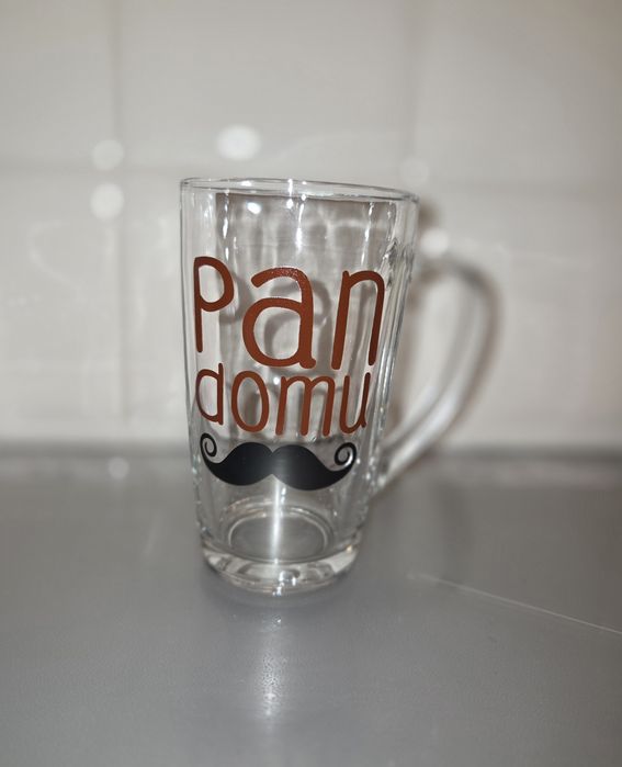 Szklanka 'Pan domu' wąsy