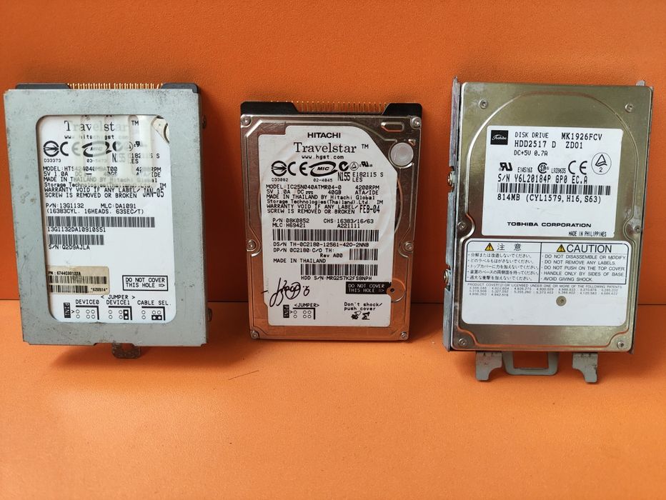 Жёсткие диски на запчасти!!!