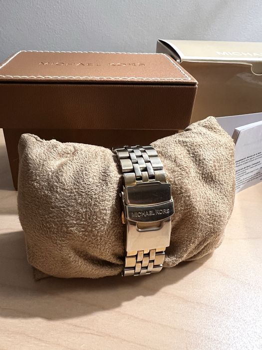 Relogio metal dorado da Michael Kors