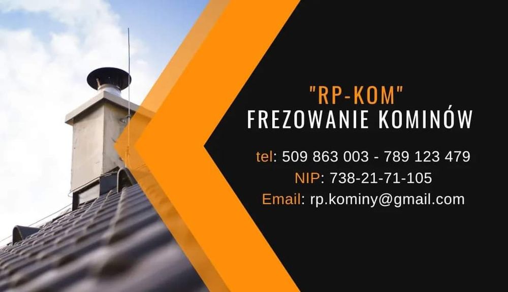 Wkład kominowy - Frezowanie komina