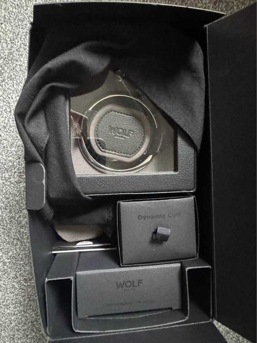 Wolf 1.8 single watch winder/ Caixa Rotativa para 1 Relógio Automático
