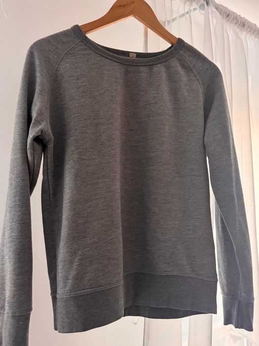 Bluza szara roz M