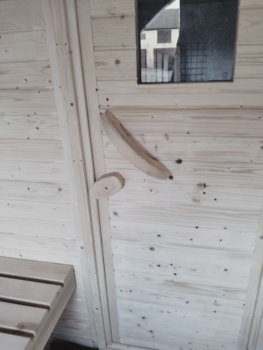 Sauna ogrodowa 3x2m
