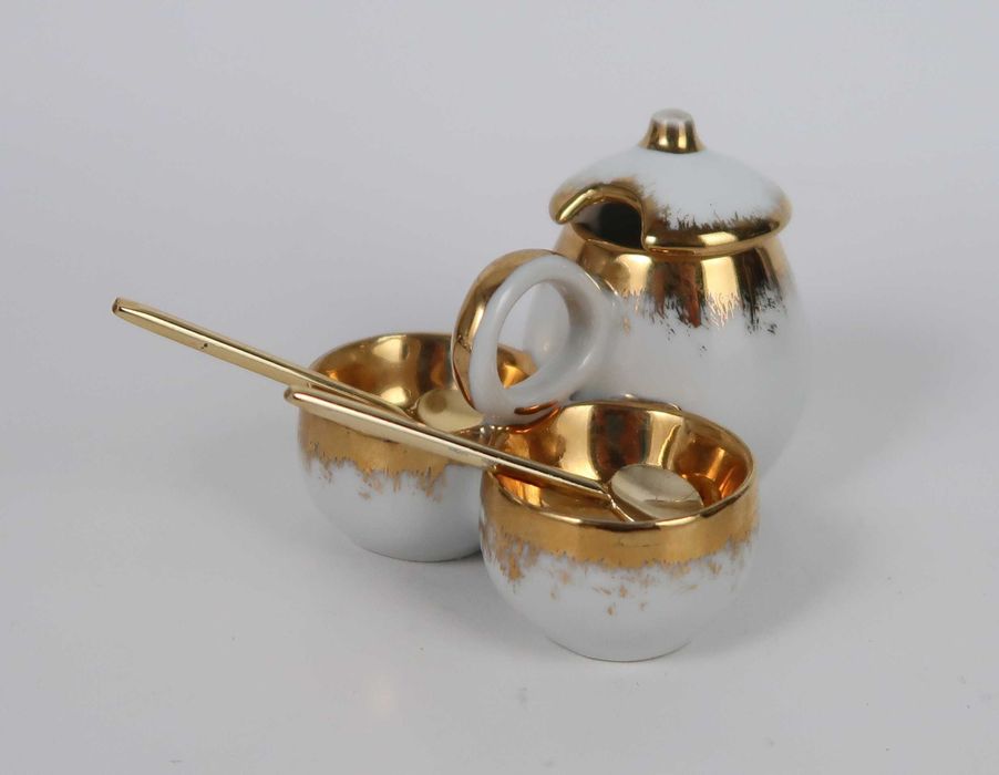 Pote / Especieiro em porcelana Francesa