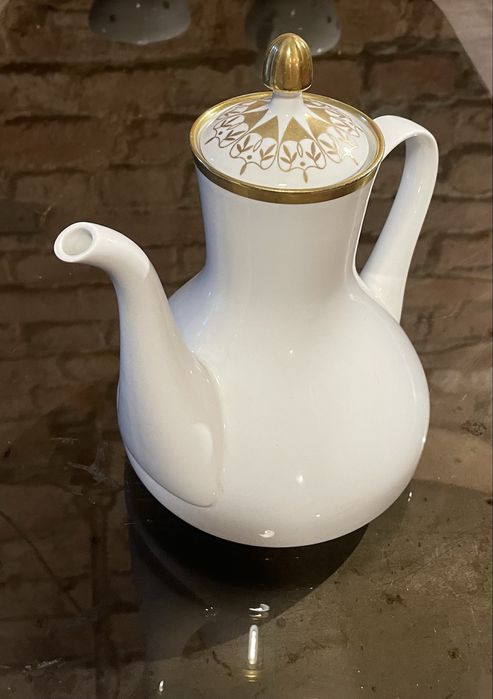 Stara porcelana WEIMER serwis kawowy dzbanek mlecznik cukiernica