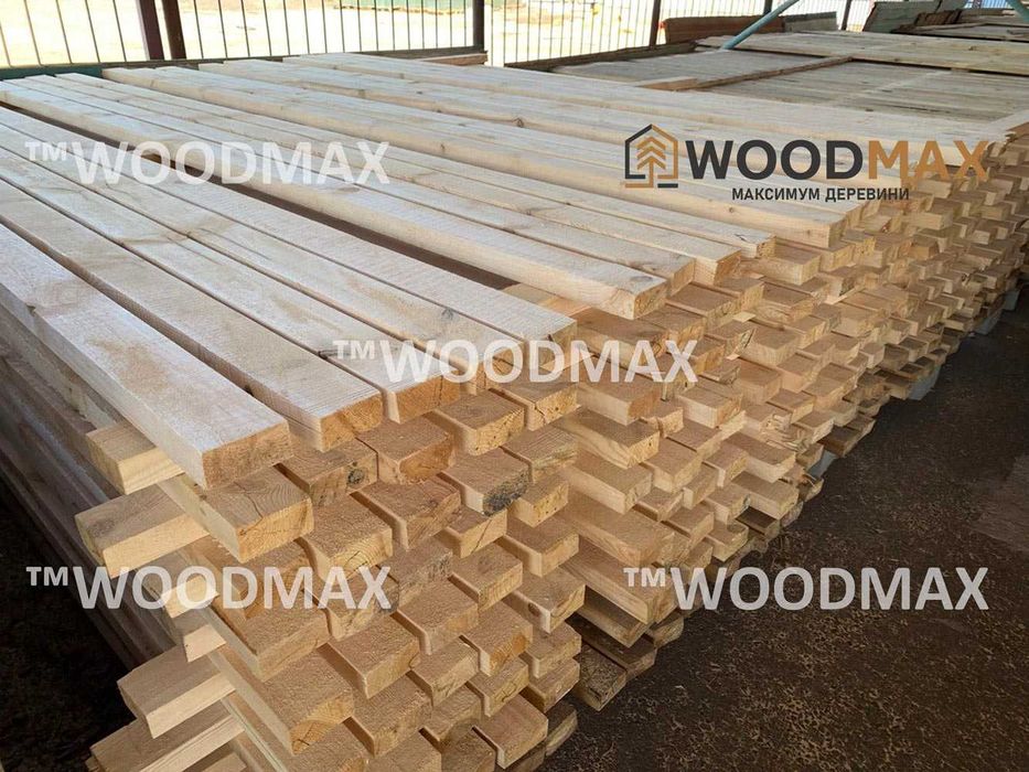 Обрізний брус 50х100х6, кроква, балка, дошка,пиломатеріали з доставкою